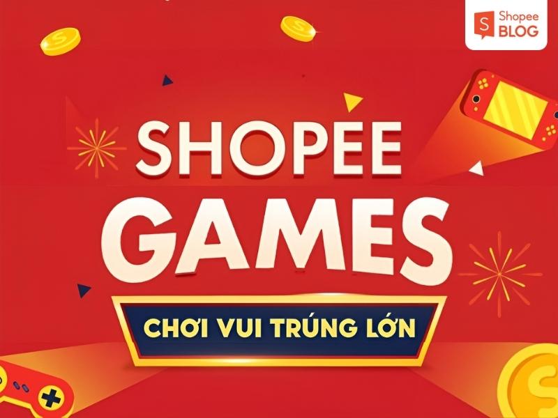 Chơi game trên Shopee 