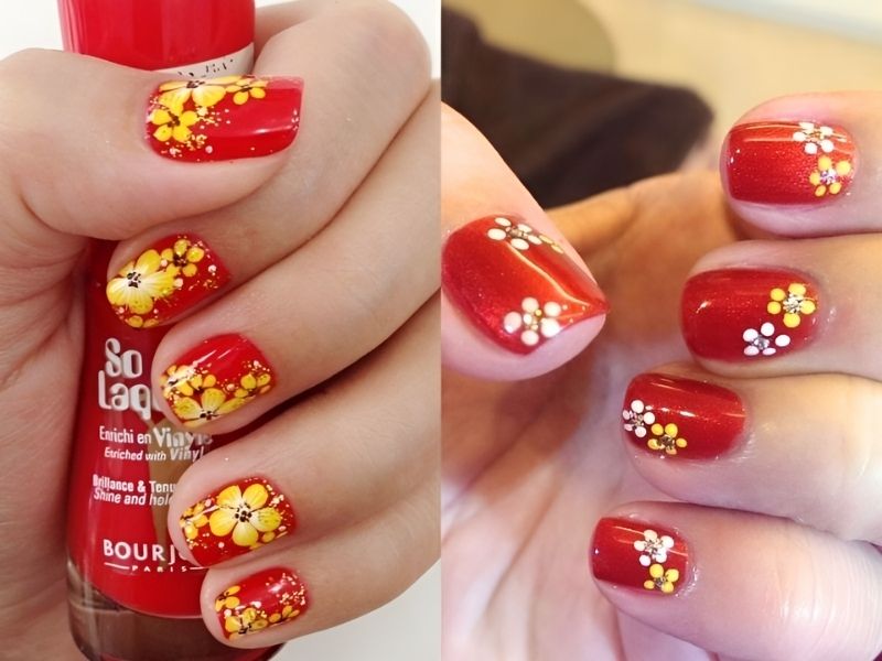 Top 20 mẫu nails đón Tết 2024 từ nhẹ nhàng đến ấn tượng không nên bỏ qua