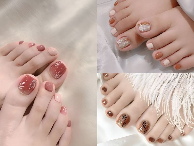 50 mẫu nail chân đẹp đơn giản dẫn đầu xu hướng hiện nay