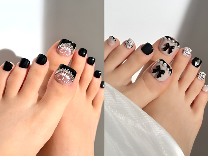 Kinh nghiệm lựa chọn những mẫu móng chân đẹp, sang trọng - Blog Tiệm Nail