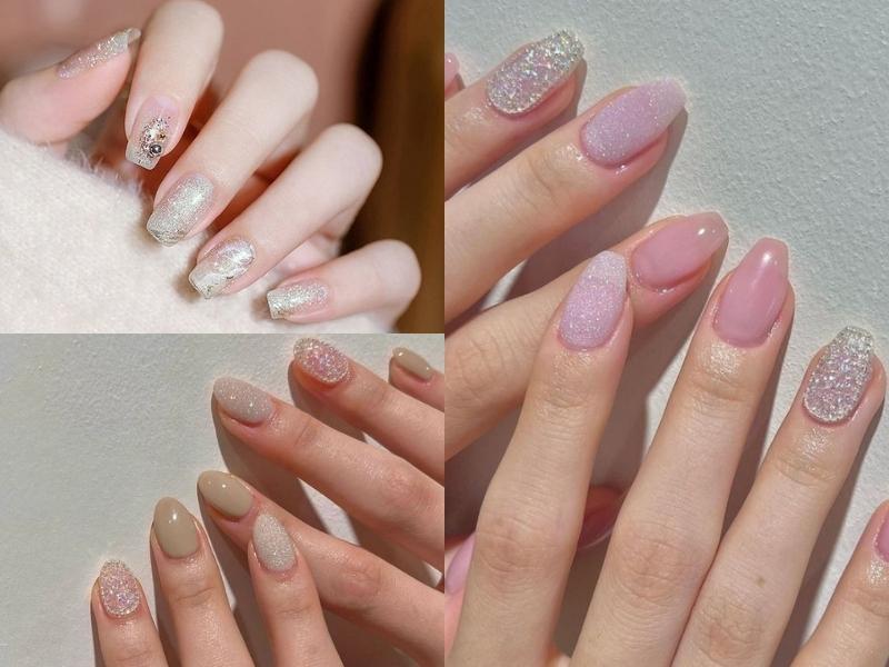 Nail nhiều kim tuyến