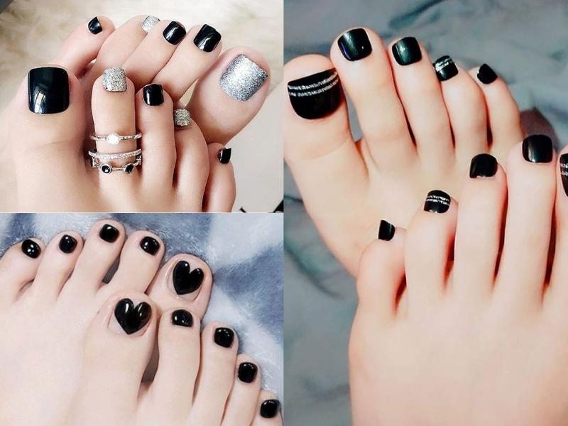 Gợi ý mẫu nail chân cho da ngăm đen dẫn đầu xu hướng - ALONGWALKER