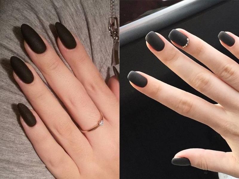 Gợi ý 50 mẫu nail màu đen đẹp, cực huyền bí và quyến rũ