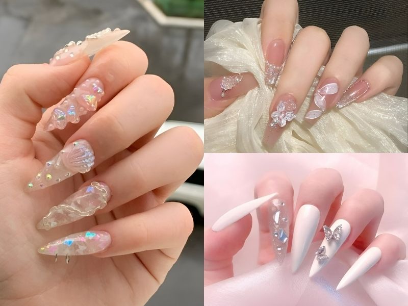 Tổng hợp những mẫu nail hoa đẹp nhỏ nhắn xinh yêu nhất 2022 | Xưởng Nội  Thất Đạt Phát