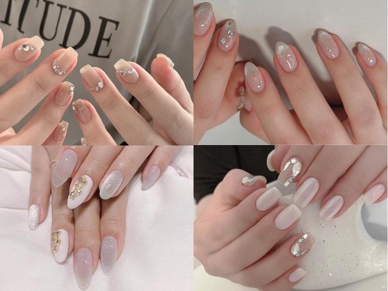 10+Mẫu nail xu hướng Hàn Quốc 2022 mang lại vẽ đẹp kiêu sa đài cát dành cho  các chị » Xưởng Nội Thất Đạt Phát