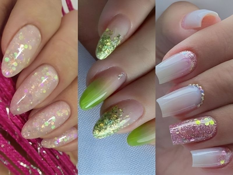 Mẫu Nail Kim Tuyến Đẹp, Đơn Giản Lấp Lánh Sang ChẢnh [mới nhất 2023] | TT  GDTX Quận 11