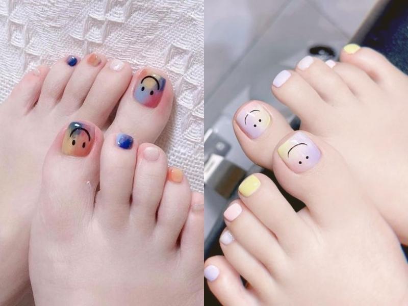 100+ mẫu nail chân màu trắng sang chảnh, quyến rũ cho chị em