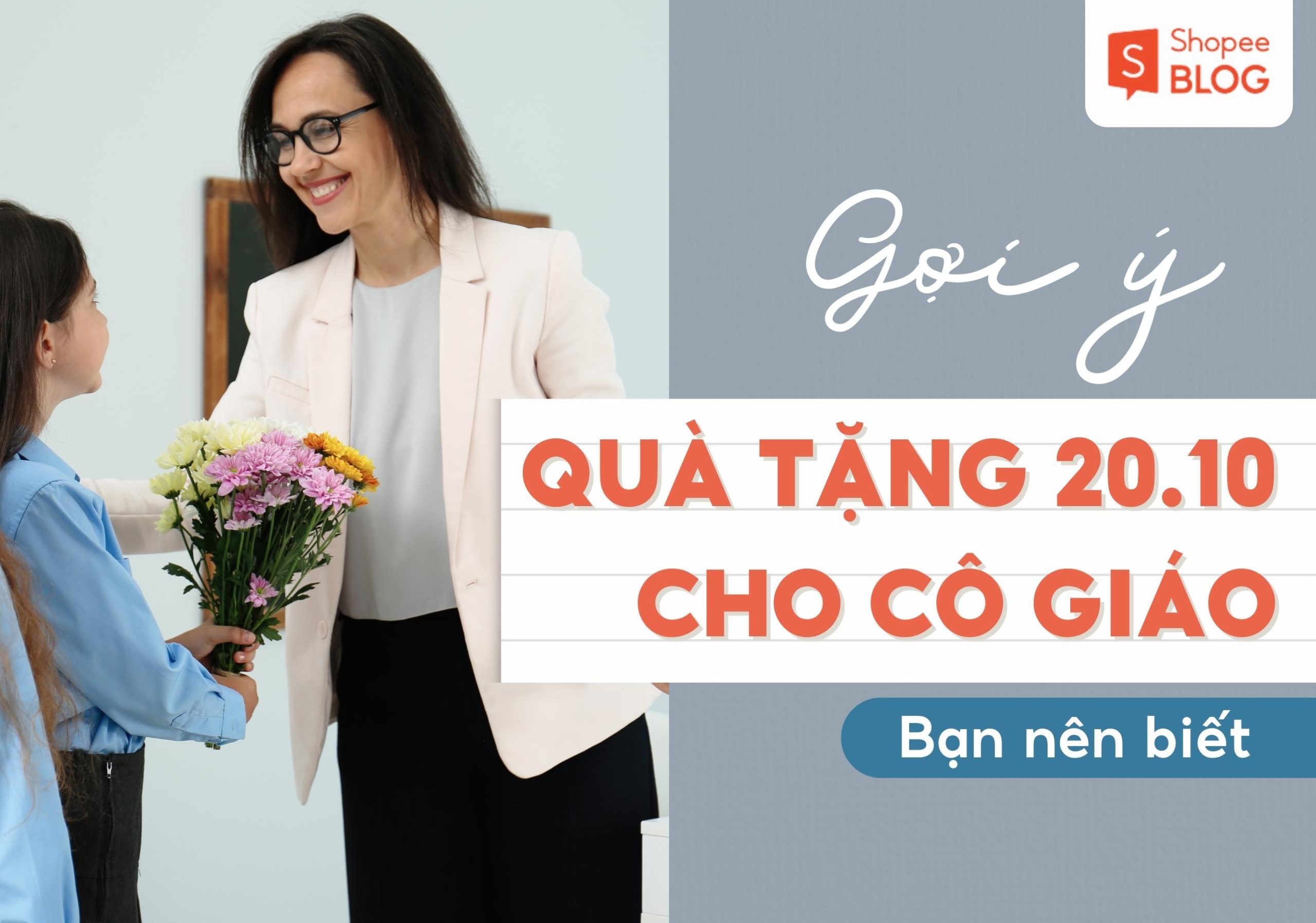 Quà tặng 20/10 cho cô giáo