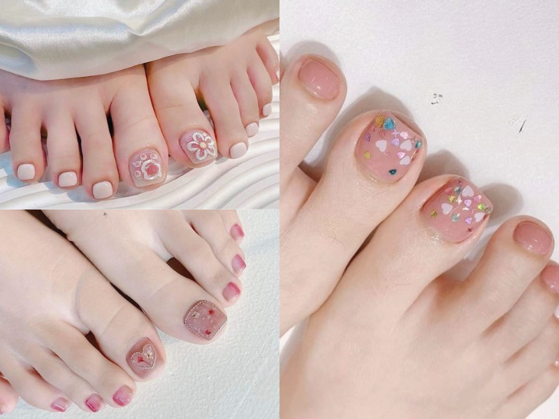 Những mẫu nail chân đẹp đính đá, đính charm, trơn nhiều mẫu, hàng mới cập  nhật liên tục. | Shopee Việt Nam