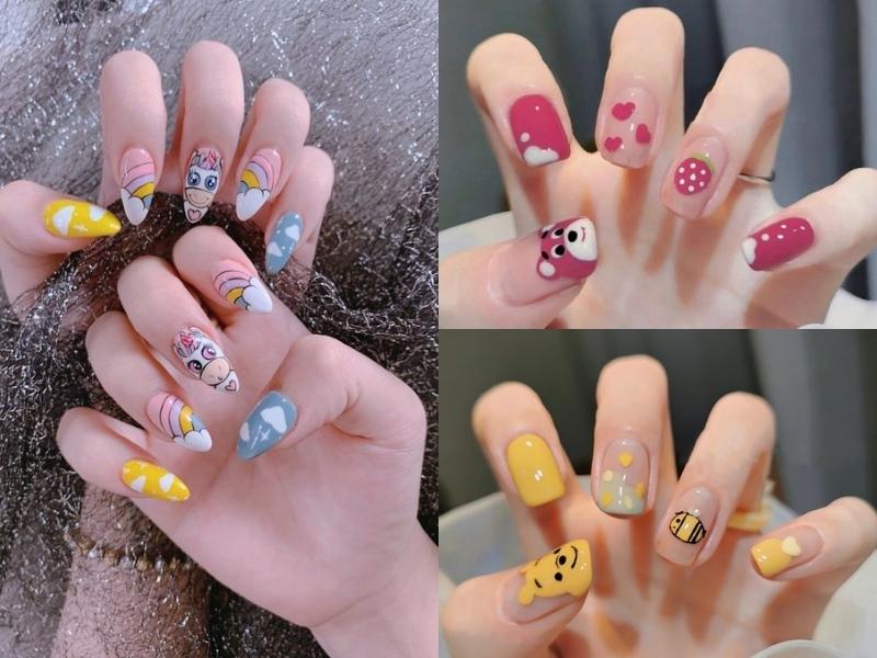 vẽ chuột mickey nail tay｜Tìm kiếm TikTok