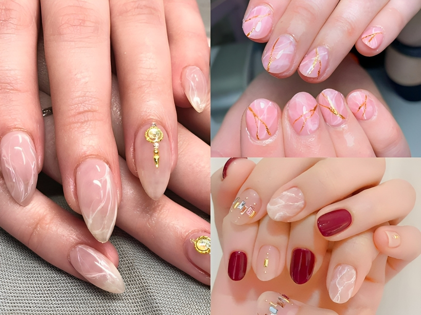 🔶 Nail loang, vân đá luôn giữ được sự cuốn hút với vẻ ngoài sang trọng mà  không kém phần trẻ trung, hiện đại bởi những họa tiết sơn loang… | Instagram