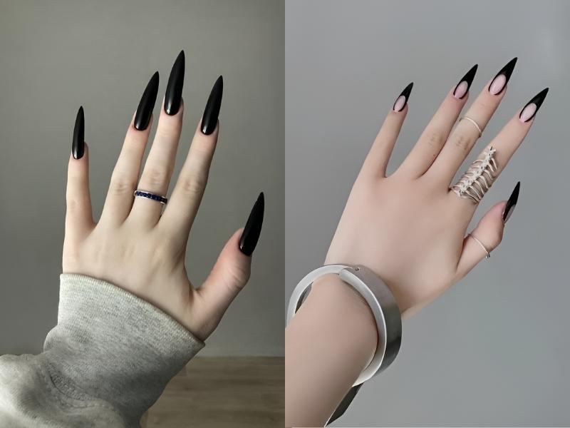 Form tròn nhọn trên nền thạch là auto xinh ạ, mà tay lại rất thon dài nè  💗💗 ✔️ Save lại mẫu nail iu thíc... | Instagram