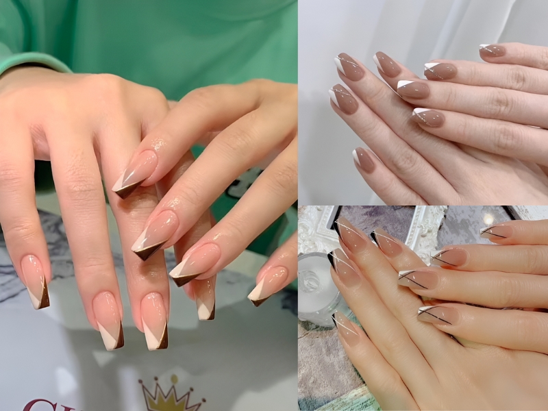 Ngọt ngào và tươi mới với những mẫu nail tone màu đỏ, hồng cực xinh