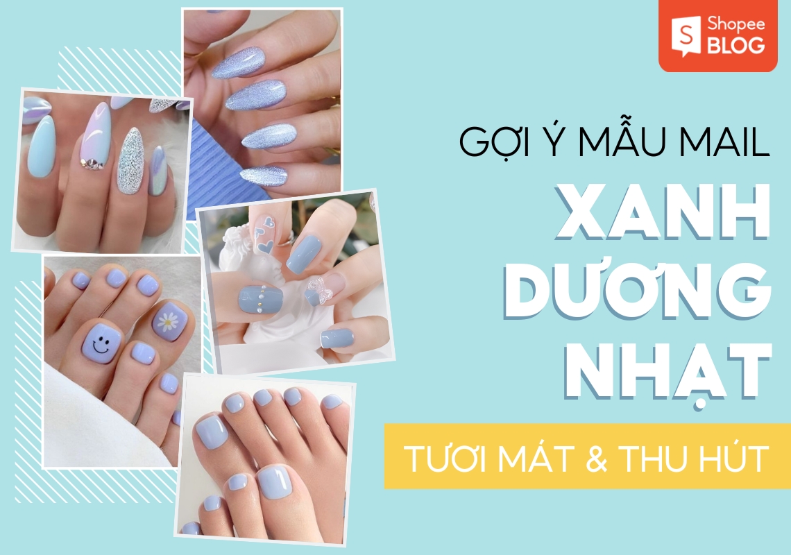 Tuyển tập 5 mẫu nail xanh đẹp ngất ngây tôn da cho các nàng