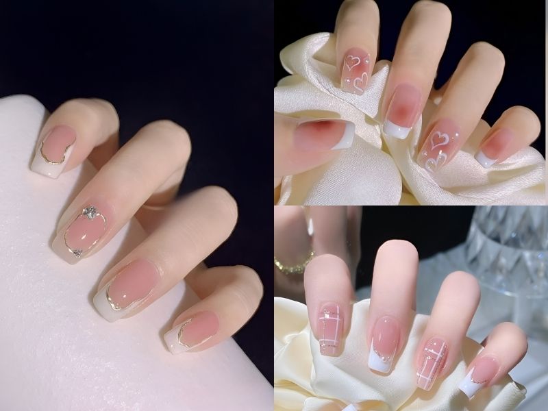 Gợi ý 30+ mẫu nail đơn giản đẹp nhẹ nhàng cho bạn gái