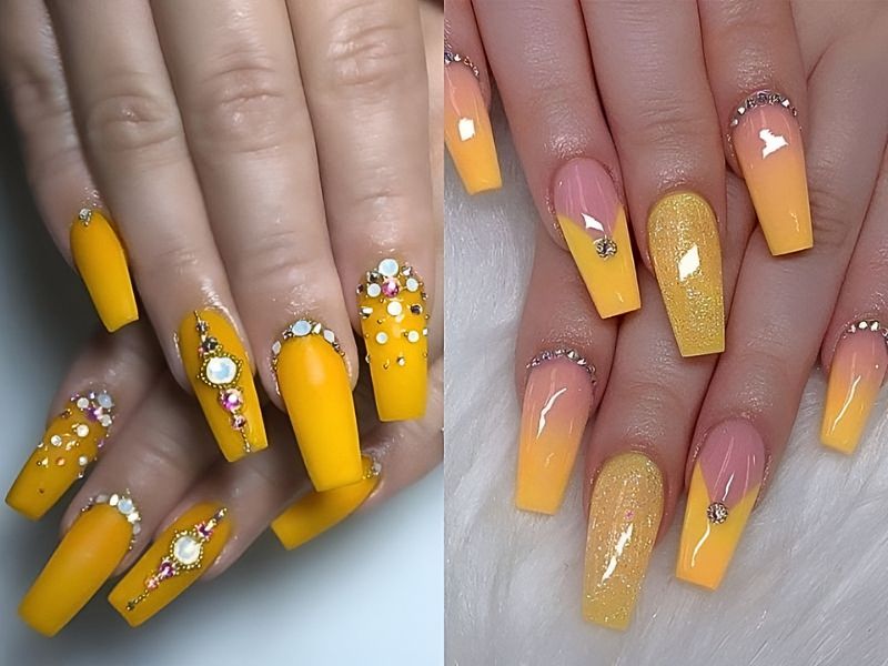 12 mẫu nail xinh yêu chuẩn trend mùa thu, chị em mau “bung lụa” để có bàn  tay sang chảnh