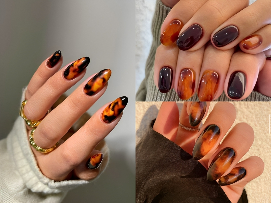 Nail vân đá cẩm thạch 