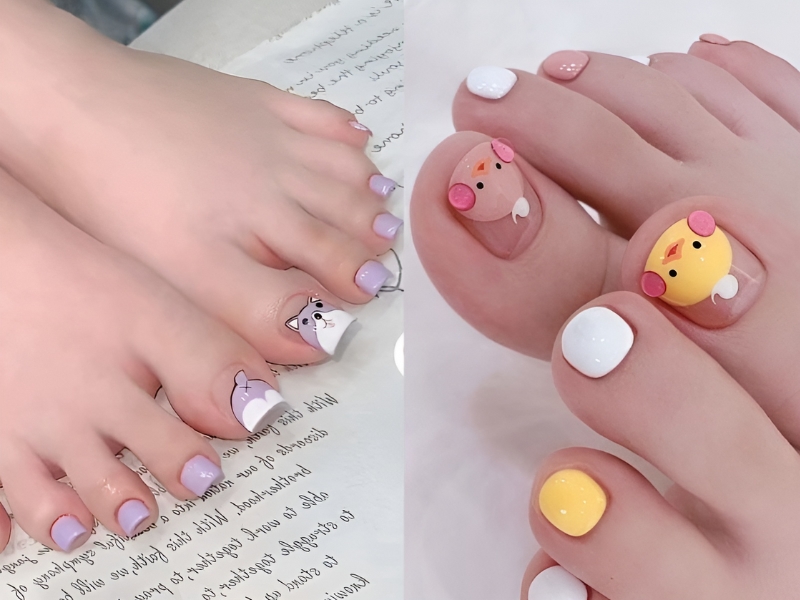 101+ hoạ tiết vẽ móng tay các mẫu nail đơn giản dễ thương độc lạ