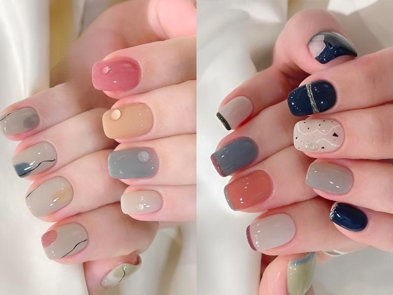 MẪU SU HƯỚNG] Top những mẫu nail đỏ Đẹp khiến chị em ĐIÊU ĐỨNG - Sơn Móng  đẹp giá rẻ, Sơn gel AS mẫu chai đỏ nhọn Có 9 tone Màu đỏ