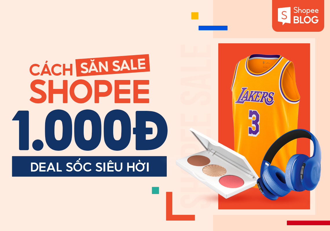 cách săn sale Shopee 1K