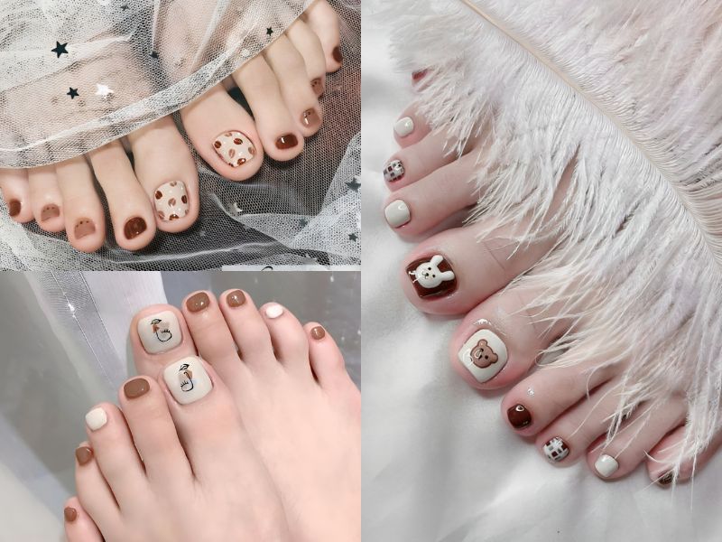 Top các mẫu sơn móng chân màu đỏ mận giúp nàng tôn da | websosanh.vn