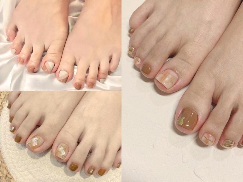 Mách nàng 6 màu nail chân đẹp cho da ngăm cực kì trendy và đẹp mắt.  mau-nail-chan-dep-cho-da-ngam...