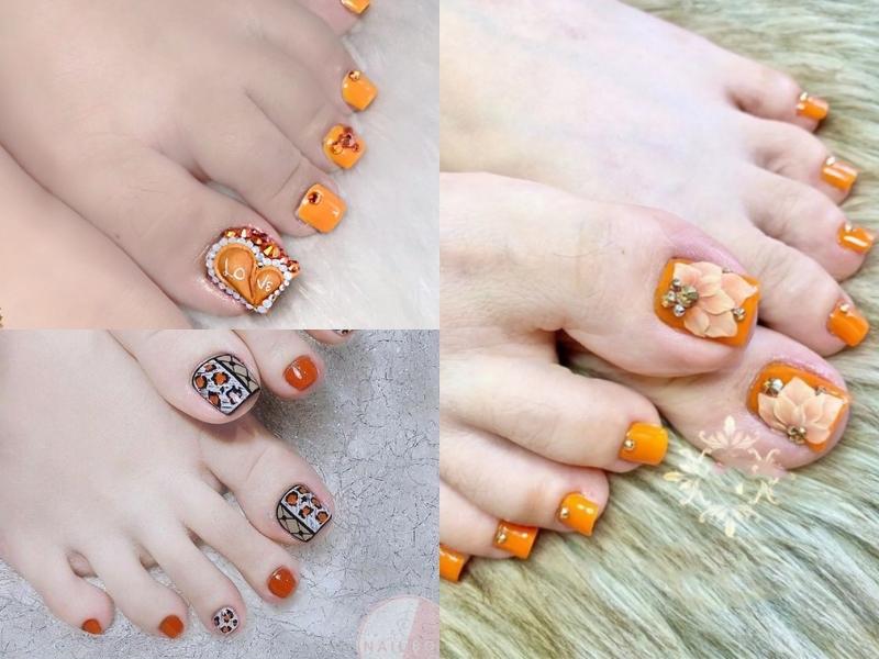 Những mẫu nail chân đi biển dành cho mùa hè 2023