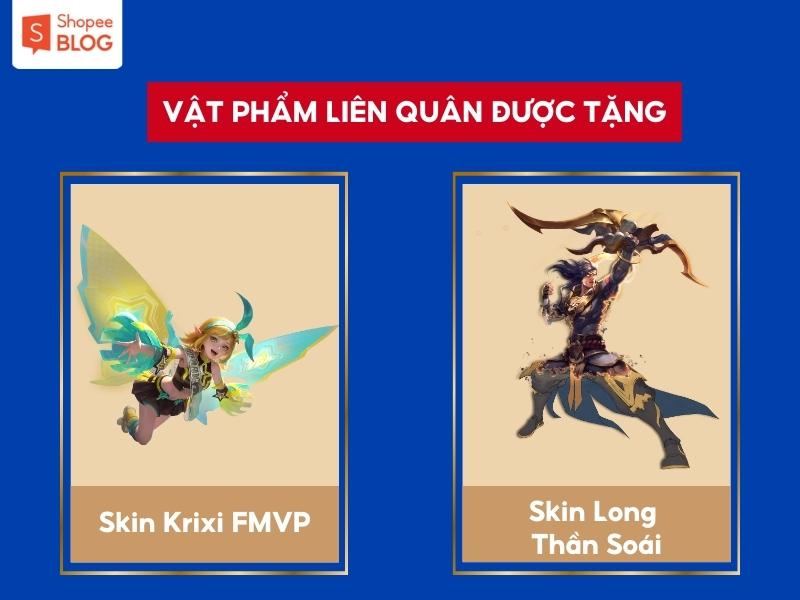 Skin Yorn Long Thần Soái và Skin Krixi FMVP