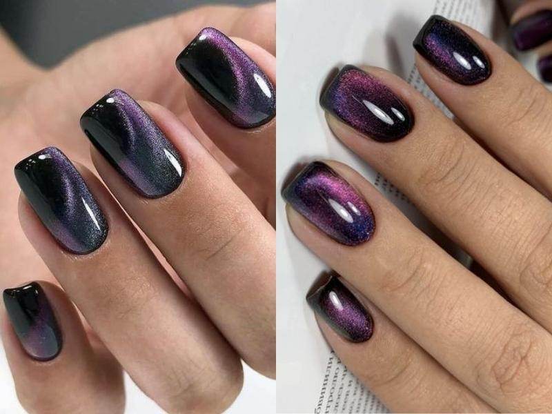 Nail mắt mèo cầu vồng