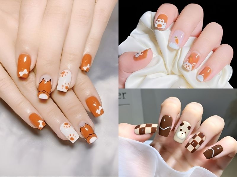 50+ mẫu nail đơn giản cho học sinh đẹp, hot trend năm nay