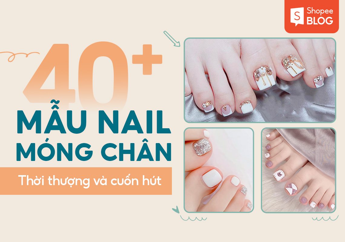 Các mẫu móng chân đẹp mà bạn nhất định nên thử