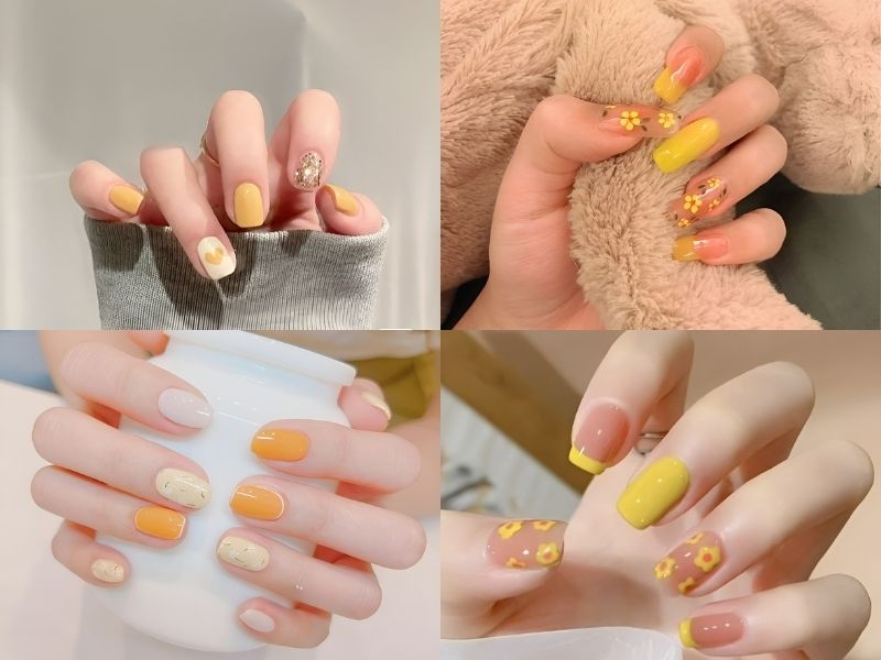 Cách vẽ những mẫu nail đẹp rực rỡ đón xuân sang