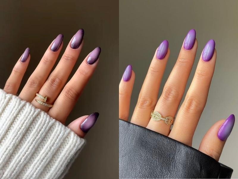 Nail nhọn tráng gương vừa ấn tượng vừa mới lạ (Nguồn: Joanna Rahier | Travel, style, & wellness)