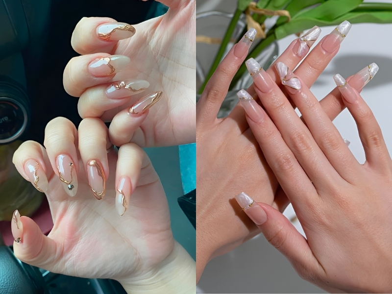 100+ Mẫu nail chụp ảnh cưới đẹp nhất cho cô dâu