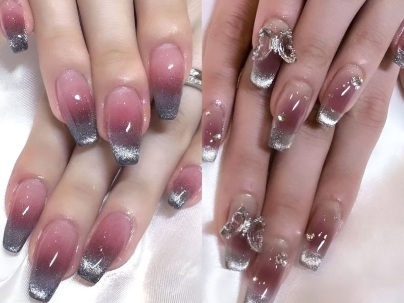 Ombre nail đẹp - Cách làm nail ombre trên tay thật | Ombre nail là kỹ thuật  ứng dụng “ làm là đẹp “ trong ngành nail luôn. Chỉ có 1 vài