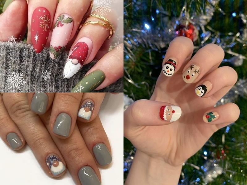 99+ mẫu nail noel đẹp ấn tượng cho mùa giáng sinh an lành