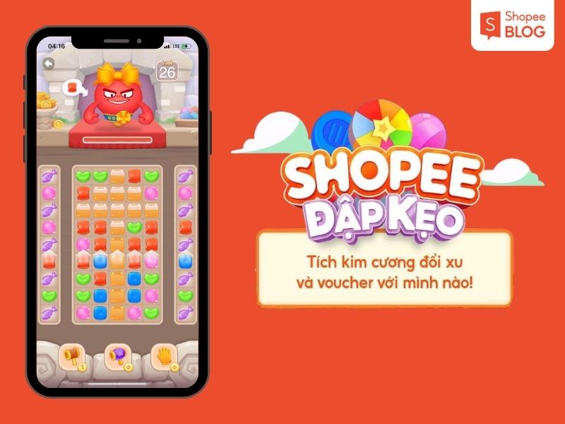 Game Đập kẹo Shopee