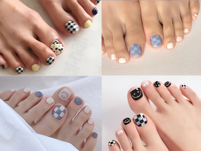 20 ý tưởng Mẫu Nail Chân Đơn Giản Dễ Làm hàng đầu trong năm 2024