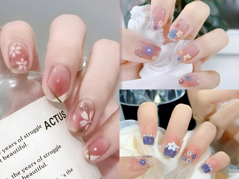 25 Mẫu nail đơn giản sang trọng nhẹ nhàng dễ thương hot nhất hiện nay