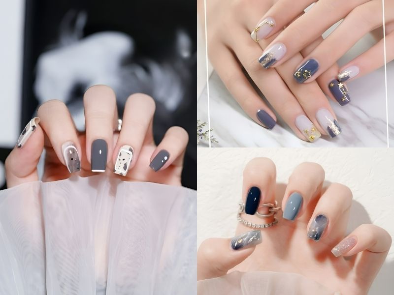 Mẫu sơn gel đẹp và sành điệu dành cho phái nữ (Nguồn: @UU, Little Nails, Nail Groom)