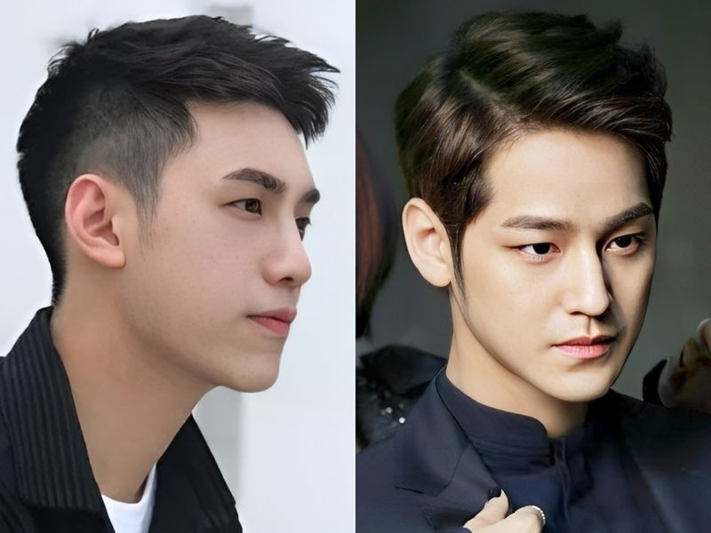 Kiểu tóc undercut chéo đem lại vẻ ngoài điển trai cực đỉnh (Nguồn: menhairstyle, TV Daily)