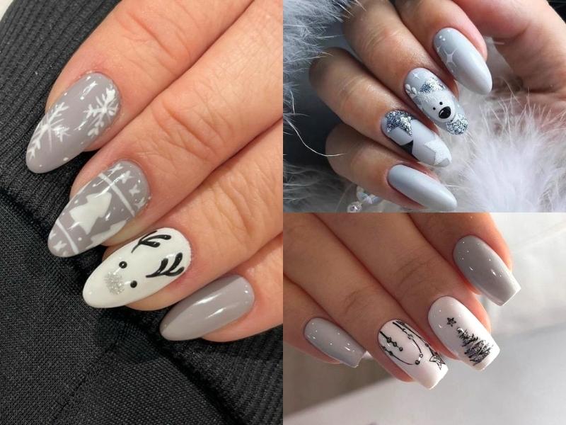 Tự tin xuống phố ngày Noel với 24 mẫu nail “bao đẹp” - Huyên Thuyên