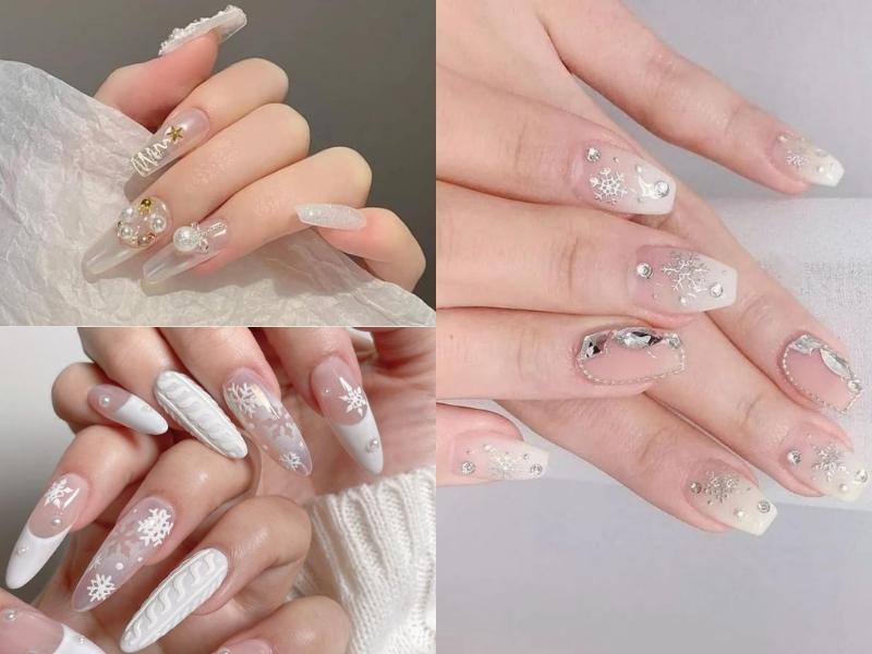 10 mẫu nail ông già Noel dễ thương, bắt mắt cho mọi lứa tuổi