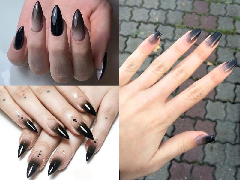 20 ý tưởng Nail Màu Đen Ngâù hàng đầu trong năm 2024