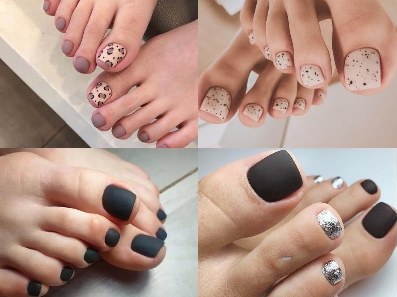 100 mẫu móng chân đẹp, mẫu nail chân hot trend đẹp nhất 2024