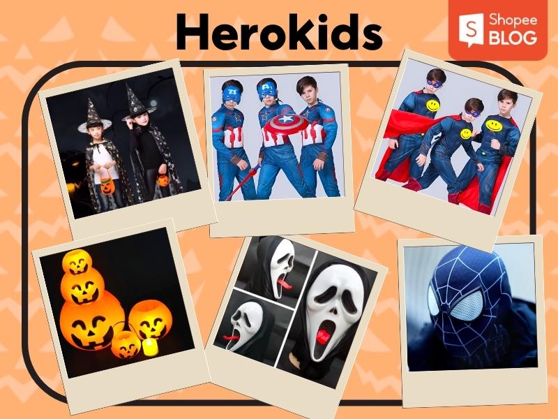 Herokids shop bán trang phục hóa trang