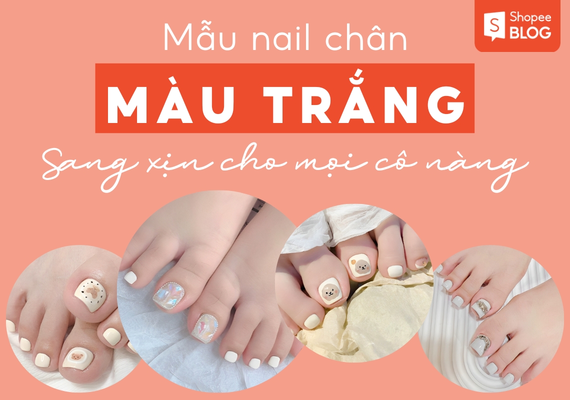 Top 30+ mẫu móng chân đẹp màu đen cho nàng thêm cá tính