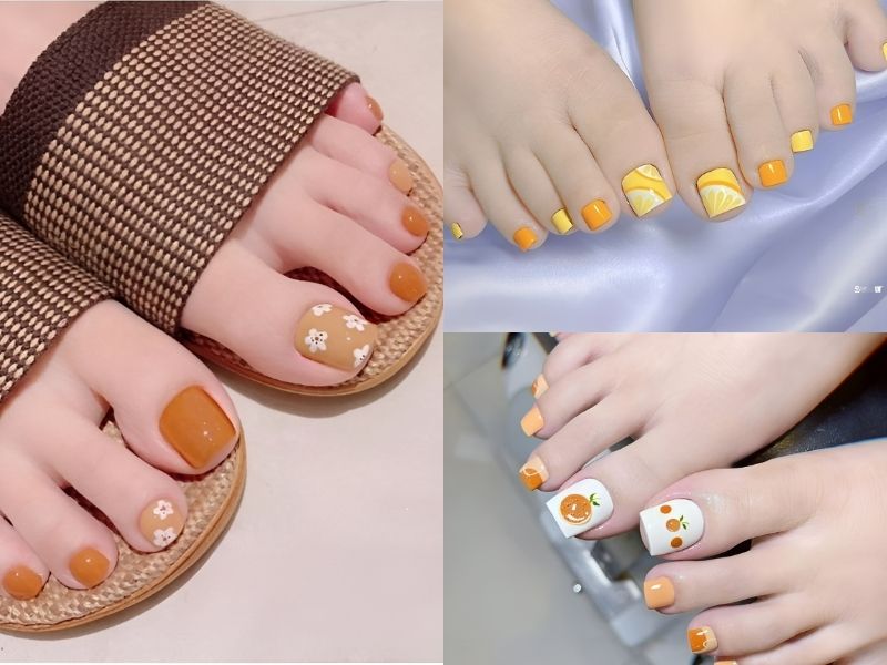 Bộ nail xinh cho chuyến đi du lịch biển (Nguồn: Claudia Nail, T Nail Room, Nia Nail)