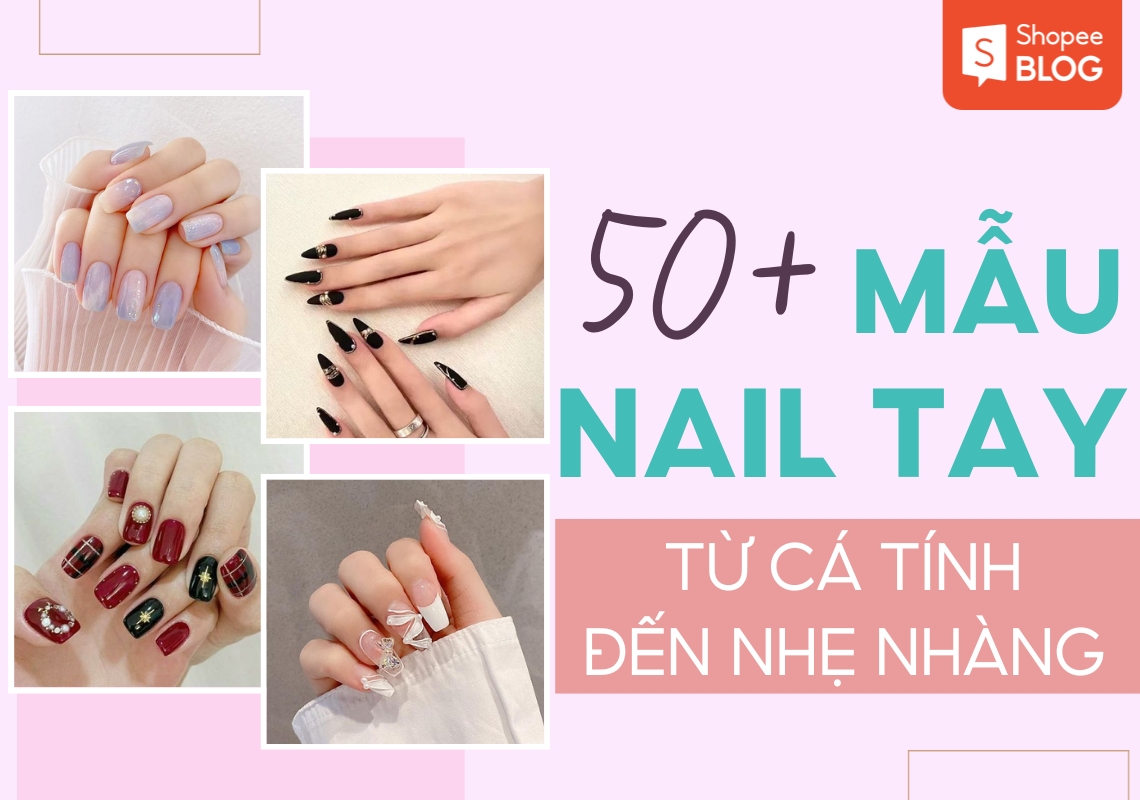 20+ mẫu nail vẽ đơn giản nhưng không kém phần thu hút