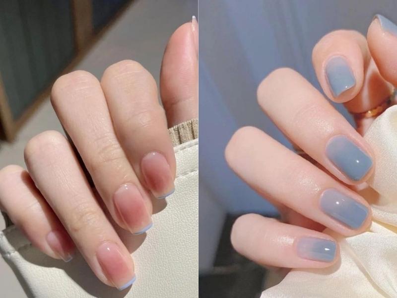 20+ mẫu nail trơn thanh lịch cho nàng điệu đà